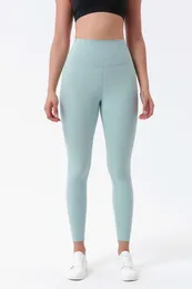 Strój jogi spodnie damskie Legginsy Spodnie jogi designer chuda lycra capris high talia lekkie spodni płaskie nogawki do damskich dżinsów dżins