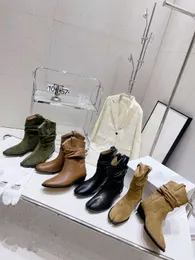 Designer Luxury ankle boots lady booties maisons margiela Casual shoe high cut sneakers woman foam runner flat trainer suede boots Split toe shoes with socks