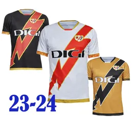 2023 24 Rayo Vallecano BEBE VALENTIN Mens maglie da calcio ISI TREJO ALVARO GARCIA 23-24Home Away 3rd magliette da calcio uniformi manica corta