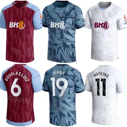 Club Team 23 24 Soccer Aston Villas Jersey 11 WATKINS 6 LUIZ 2 CASH 19 DIABY 24 DURAN 31 BAILEY 7 McGINN 4 KONSA 12 DIGNE 14 PAU 44 KAMARA 8 TIELEMANS Football Shirt Kits