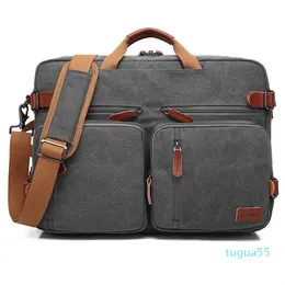 Multifunctional Handbag Fashion Atmosphere Backpack Single Shoulder Oblique Span Three Purpose Men's Bag