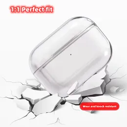 Yrke för AirPods Pro 2 AirPods 3 Earphones Airpod Bluetooth hörlurar Tillbehör AirPodPro Protective Cover Apple Wireless Charging Box Sock Proof Case