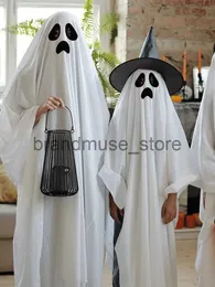 Theme Costume Halloween costumes for boys children horror cos dressing up as girls ghostly clothes funny adult witches ghost cloaks J231024