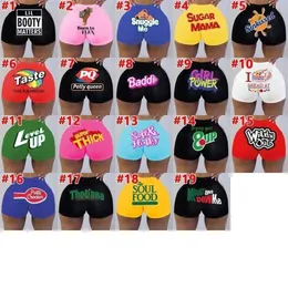 103 estilos verão lanche shorts das mulheres respirável booty bodycon mini gushers shorts sexy fitness doces calças curtas