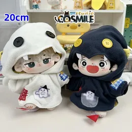 Puppen Kpop Star Idol Geisterroben Halloween-Kostüm Hoodies CP 10 cm 20 cm 40 cm Plüschpuppe Gefüllte Kleidung Plüschkleidung MS 231024