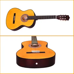 30/39 Inch Klassieke Gitaar Kind Guitarra Snelle levering Gratis Accessoires met Capo Snaren Picks Tuner Nylon String