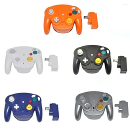 Spelkontroller 10 datorer mycket för G-AMEC-UM-gamepadhandtag N-G-C W-I-I Wireless Controller 2.4 GHz Joystick