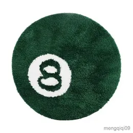 Carpet 2023 Top Quality Billiards Ball Rug Round Soft Chair Pad Anti-slip Bath Floor Mat Kids Bedroom Carpet R231024