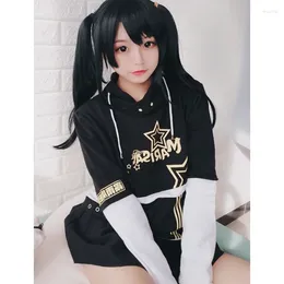 Kadın Hoodies Samanyolu Anime Touhou Projesi Cosplay Kirisame Marisa Sweatshirts Kadın Pullover Hoody Kostümler