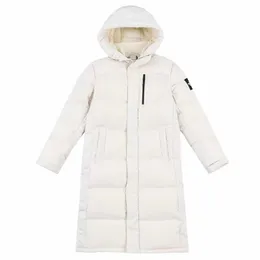 Puffer Parkas The Never Stop Exploring Long North Down Jacket Waterproof Polar Isolated Hooded Jacket Top White Duck Down XS-2XL Outerkläderrockar