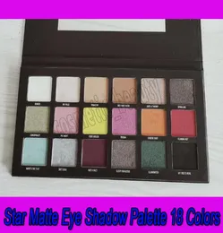 Najnowsza gwiazda cieni do powiek Makeup Spiskujna paleta cienia do powiek 18 kolorów Pigmenty Shimmer Matte Cadow Palettes1340427