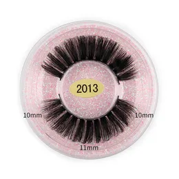 Partihandel 1Pair False Eyelashes 3D Dramatic Volume Eyelash Natural Messy Faux Mink Lash Extension Beauty Supplies in Bulk