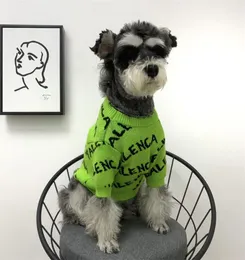 Fabryka odzieżowa dla psów ubrania ubrania ubrania urocze fala marki Sweter misie Schnauzer SWEATER Psy Ubranie 7319976