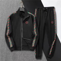 Designer Mens tracksuit Luxury Men Sweatsuits Long sleeve Classic Fashion Pocket Running Casual Man Clothes Outfits Pants jacket two piece Women sports suit