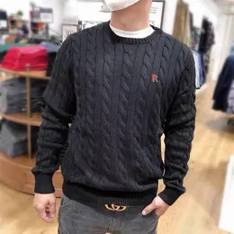 Maglioni da uomo Caldi maglioni da uomo Designer Pullover Polo Ralphs Felpa con cappuccio Manica lunga Lavorata a maglia Cavallo Twist Collo alto Uomo Donna Laurens Ricamo Moda Maglione 23