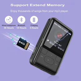Tragbarer MP4 1,54-Zoll-MP3-Player, Touch-Taste, 8 GB, HiFi-Video, Foto, Radio, FM-Aufnahme