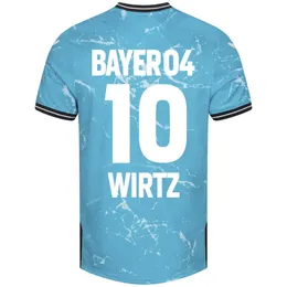 2023 2024 Camisas de futebol Bayer 04 Homens mulheres Leverkusen Wirtz Boniface Hincapie Hofmann Tapsoba Schick Palacios Frippong Grimaldo 23 24 Casa de futebol de casa 3ª camisa de futebol