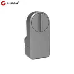 Fechadura inteligente tuya fechadura de porta inteligente gimdow senha da porta elétrica el bluetooth-compatível armário para apartamento inteligente seguro digital 231023