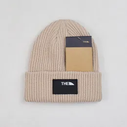 Deigner Beanie for Women Men Bonnet Winter Hat Yarn مصبوغ بمصبوغة قطنية Cappello Fahion Street Hat Skull