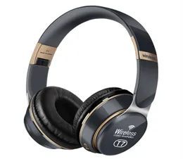 Lyxdesigner T7 Bluetooth -hörlurar över EAR HIFI -huvudet trådlösa hörlurar med MIC 3D Music Headset Gamer Foldbar Auricul8055357