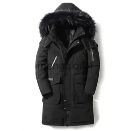 Parkas masculinas YAPU 90% jaquetas para baixo 2022 novo inverno jaqueta masculina de alta qualidade gola de pele destacável jaquetas masculinas grossas quentes à prova de vento J231024