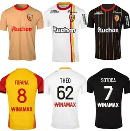 RC Lens Soccer Jerseys Maillot 23 24 Home Yellow Saint-Barbe Special Openda Ganago Sotoca Football Shirt 2023 Notre Sang Estor Pereira Da Costa Frankowski