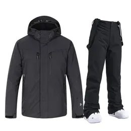 Other Sporting Goods Winter Ski Suit Men High Quality Snowboard Jacket and Baggy Pants Super Warm Waterproof Windbreaker Outdoor Snowmobile Clothing 231023