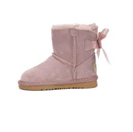 Crianças Botas Kid Tasman Chinelos Austrália Crianças Bota de Neve Inverno Criança Clássico Ultra Mini Meninos Botas Criança Pele Criança para Meninas Bebê com Arcos 64