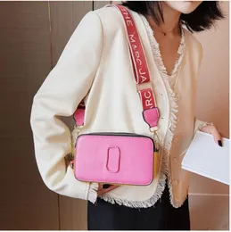 Eğlence moda tek omuz crossbody çanta tasarımcı çanta anlık görüntü çok renkli omuz çantası kadın kravat boyalı lüks deri flaş omuz çantaları mj1024