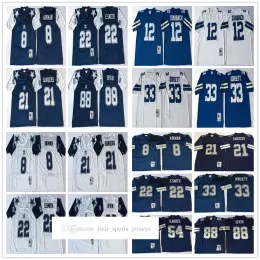 NCAA 75th Vintage Football 8 Troy Aikman Jerseys 21 Deion Sanders 22 Emmitt Smith 33 Tony Dorsett 54 Randy White 88 Michael Irvin Jersey Col