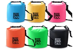 20 pçs 2l 3l 5l 10l 15l 20l 30l saco de armazenamento seco à prova dwaterproof água esporte ao ar livre natação rafting caiaque vela canoe2526765