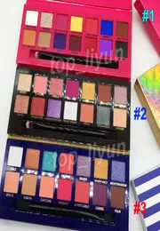 Макияж 14 цветов Тени для век Riviera Palette Тени для век С кистью Aina Alyssa Тени для век Shimmer Матовые тени для век Beauty Cosmetics5804543