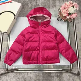 New baby Down jacket Super warm design kids Winter clothing Size 100-160 Suede texture children overcoat Oct25