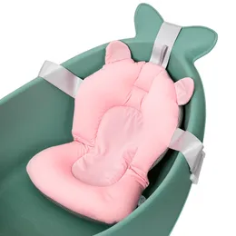 Banyo Küvetler Koltuk Bebek Banyosu Koltuğu Katlanabilir Destek Banyosu Mat Yıldız Baskı Born Küvet Yastığı Taşınabilir Bebek Anti-Slip Yumuşak Konfor Bebek Yastığı 231025