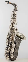 Alemanha jk sx90r keilwerth saxofone alto preto níquel prata liga alto sax instrumento musical de bronze com caso bocal
