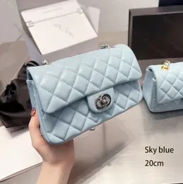 Alta Qualidade Mulher Designer Crossbody Bag Clássico Flap Bag Senhora Alça De Ombro Sacos De Couro Diamante Treliça Luxurys Designers Mulher Bolsa CC Bolsa Bolsa De Sela