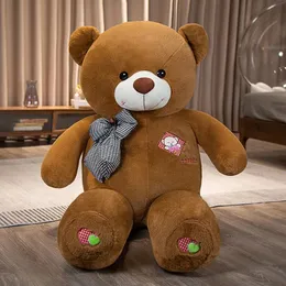 Orsacchiotto Peluche Grigio Sdraiato Su Cuscino: Morbido E Vellutato, Lungo 44 Cm, Compagno Di Coccole Per Bambini