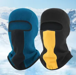 Beanie/Totenkopf-Kappen, Winter-Ski-Maske, Kontrastfarbe, Thermo-Outdoor-Winddicht, Sturmhaube, Ski-Maske, Gesichts-Hals-Abdeckung, Hut, Kappe, einteilig, männlich, weiblich