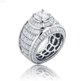 레드 리프 보석 도매 VVS Moissanite Diamond Hiphop Ring Baguette Cut 925 Silver Hip Hop Jewelry Custom Championship Rings