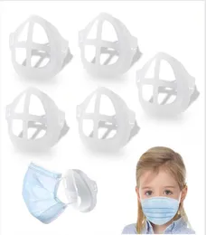 Suporte de máscara 3d para adulto criança batom proteção suporte máscara suporte interno para respirar ly máscaras faciais titular ferramenta acessórios 1676605