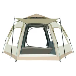 텐트 및 대피소 5-8 야외 접이식 텐트 인스턴트 팝업 텐트 휴대용 자동 방수 캠핑 텐트 하이킹 피크닉 231024