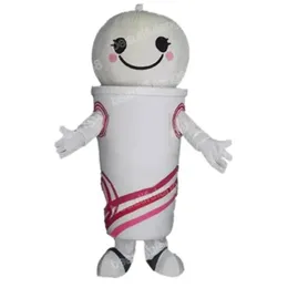 Costumi mascotte gelato carino di Halloween Personaggio a tema dei cartoni animati di alta qualità Costume da carnevale unisex per adulti Vestito da festa di Natale per uomo donna