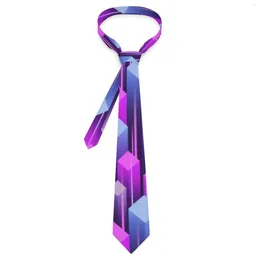 Cravates d'arc Funky Art Tie 80s Abstrait Géométrique Rétro Cou Décontracté Pour Unisexe Quotidien Porter Collier Personnalisé DIY Cravate Accessoires