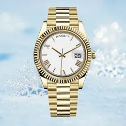 luxury watch Automatic Mechanical Movement Watches Classic Women Wristband Business Bracelet Stainless Steel 904L Waterproof Casual Wristwatch Montre De Luxe