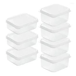 Bouteilles de stockage 1 ensemble boîte à échalotes de cuisine récipient alimentaire Portable Bento déjeuner boîtier à vis en plastique Transparent accessoires pour la maison