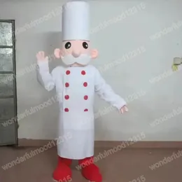 2024 Performance Chef Costumi mascotte Carnevale Regali di Hallowen Adulti unisex Giochi di fantasia Vestito per le vacanze Vestito per pubblicità esterna