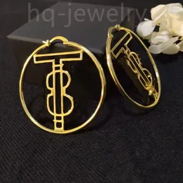 2023Hoop Earings For Women Men Designers Earrings Letters Studs Fashion Jewelry Luxurys Dimond F Earring 925 Silver Boucles Neckla308K