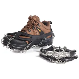 Stainless Steel Mountaineering Snow Crampons For Hiking With