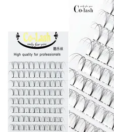3D4D5D6D Faux Mink Eyelashes Premade Russian Volume Fans Short Stem Lash Pre Made Eyelash Extensions Supplies8429407