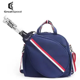 Sacos ao ar livre saco de tênis greatspeed badminton bolsa de ombro adulto feminino elegante saco de esportes 231024